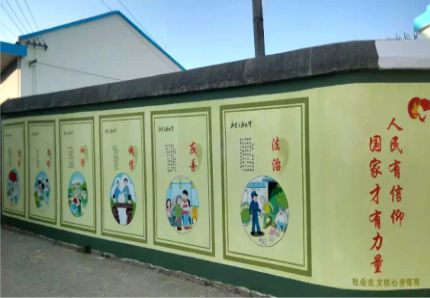 蒲城文化墙施工攻略