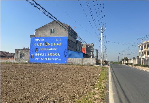 蒲城墙体广告用的是什么漆？